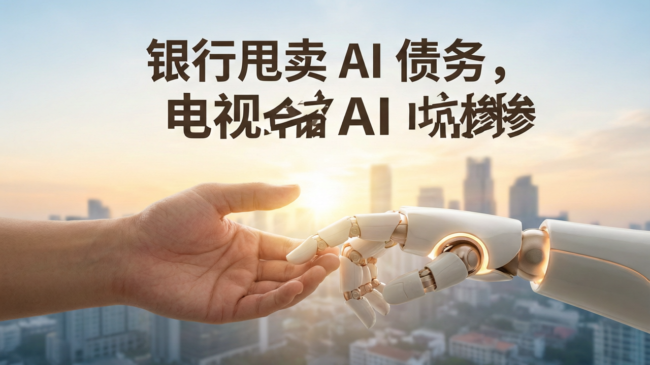 AI圈今天发生了什么？银行甩卖AI债务，电视台被AI坑惨